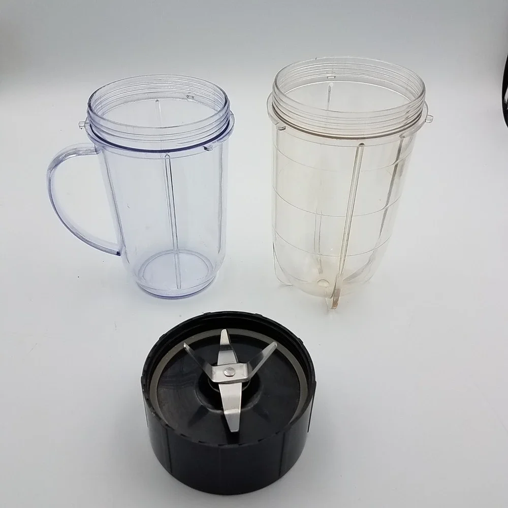 Magic Bullet Blender Assorted Cups & Replacement Blade - 2‎ Cups and 1 Blade
